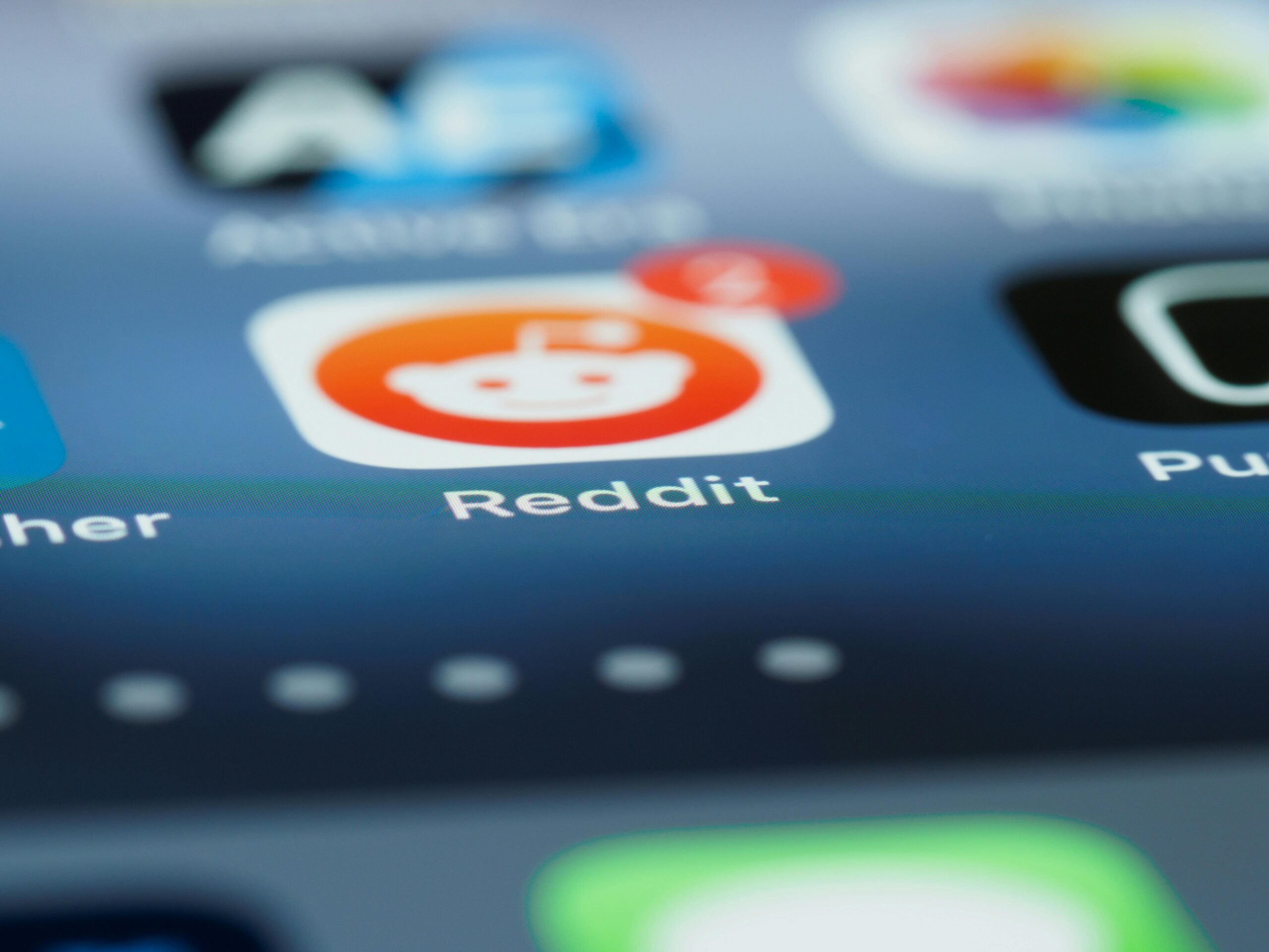 Reddit app launch post, App Launch
