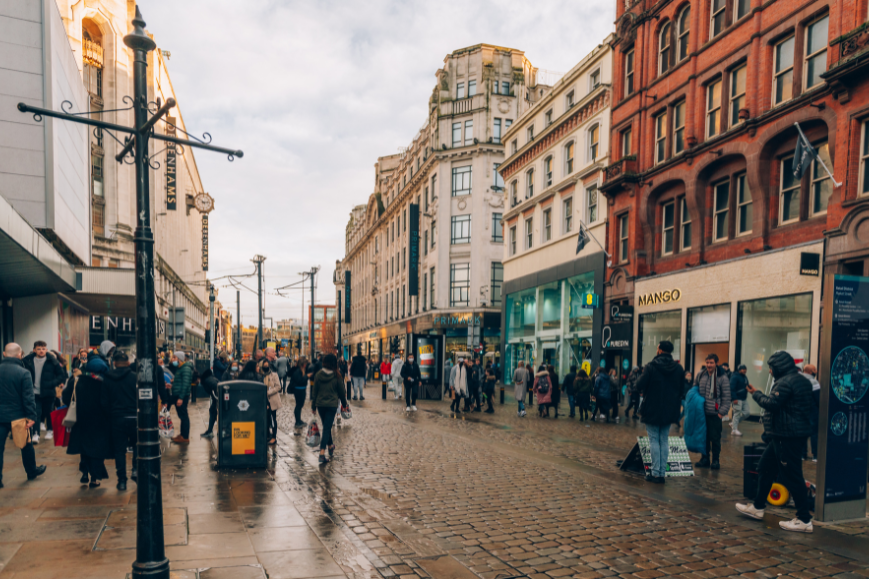 Busy Urban streets 