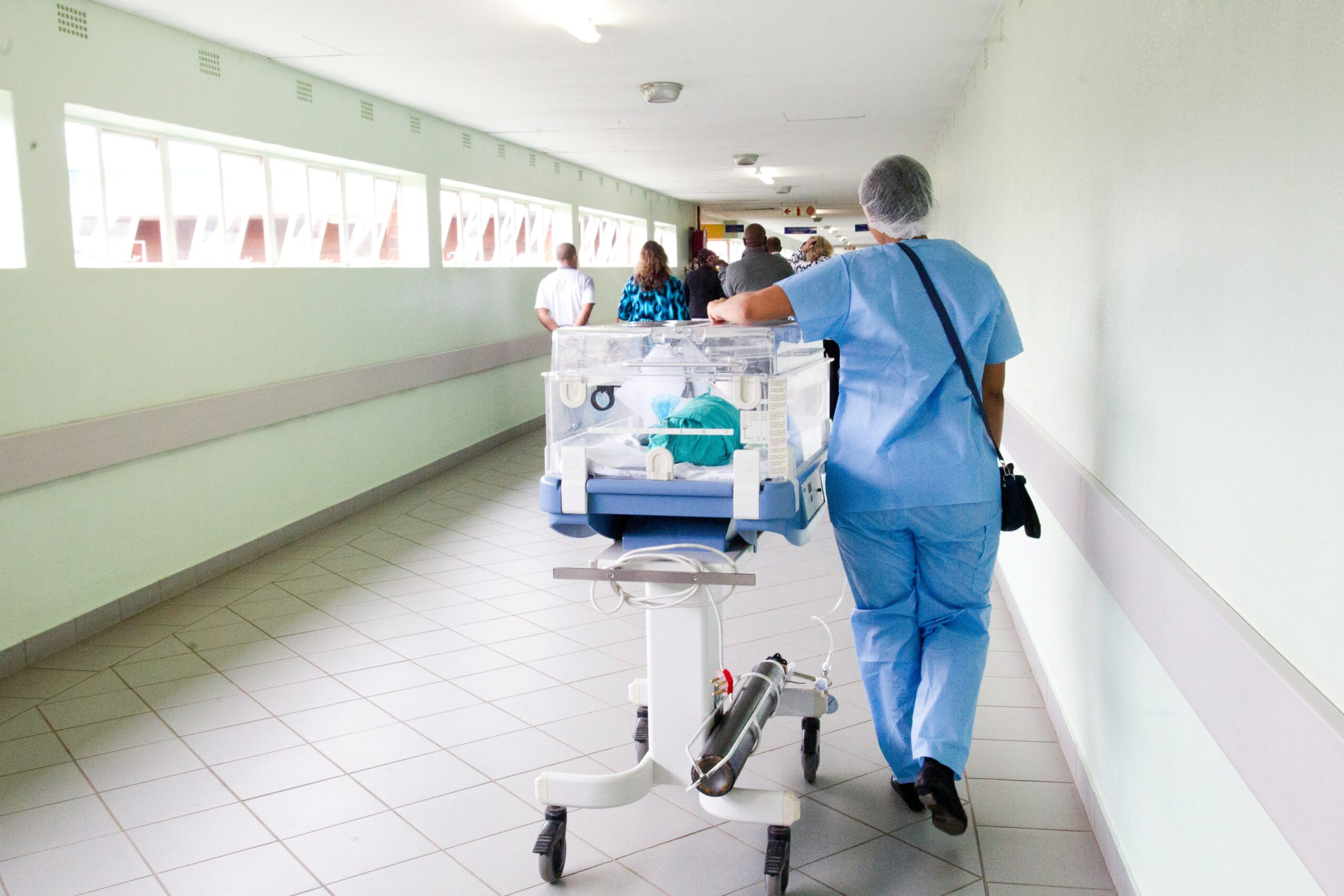 Healthcare professionals in action