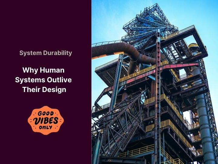 System Lag & Durability: Why Human Systems Outlive Their Design
